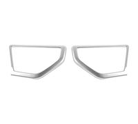 YSQIFBABD Decoration Interior Car A Pillar Speaker Decoration Ring Cover For Jeep For Wrangler JL For Gladiator JT 2018 2019 2020 2021 Up Interior Accessories Car Interior(Silver)