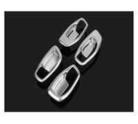 YSQIFBABD Decoration Interior for Jeep for Compass 2017 2018 ABS Chrome Car Door Handle Bowl Cover Interior Decoration Trim 4pcs/Set Car Interior