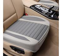 YSQIFBABD Flax Car Seat Cover Protector Front Rear Seat Back Ultra-Luxury Breathable Cushion Pad Mat For Truck Suv Van Seat Cover(Gray 1pcs front)
