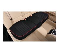 YSQIFBABD Flax Car Seat Cover Protector Front Rear Seat Back Ultra-Luxury Breathable Cushion Pad Mat For Truck Suv Van Seat Cover(Black 1pcs back)