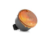 YSQIFBABD Front Grill Fog Light Turn Signal Light For Jeep For Wrangler 2014 2015 2016 2017 Amber Light With Bulb 68200291AA 68200290AA 12V Turn Signal Light(1pc Right)