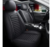 YSQIFBABD Front+Rear Seat Full Set Car Seat Covers For Nissan For Qashqai J11 For March For Versa For Kicks For Tiida Seat Cover(Black)