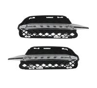 YSQIFBABD LED Fog Light Daytime Running Light And Grille For Benz S Class W221 2009-2013 Front Bumper Anti Fog A2218201756(Left Right)