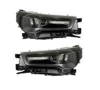 YSQIFBABD LED Fog Light Pair For HILUX For REVO 2020 2021 Car Styling Led Head Lamp HeadLight LED Spotlights DRL(Right Hand Drive)