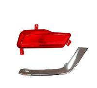 YSQIFBABD Rear Lights Car For MG For ZS ZX 2017-2019 Rear Bumper Light Decorative Reflector Trim Warning Brake Fog Lamp Auto Parts Rear Tail Light(1 Pair Left)