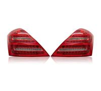 YSQIFBABD Rear Tail Light Pair Left&Right Tail Light Assembly For Benz For S400 W221 S Class S300 2007-2013 Rear Taillight Warning Light Reversing Light(Pair 2007-2009)