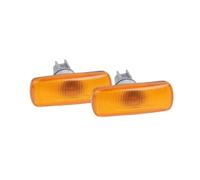 YSQIFBABD Third Brake Light 12V Front Side Marker Light Bulb Car Turn Signal Lamp For Jeep For Liberty For Commander For Compass(2pcs Yellow)