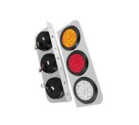 YSQIFBABD Third Brake Light LED Tail Reverse Light Board Clearance Lamp Turn Signals 3 in 1 Brake Taillight for Volvo Truck Trailer