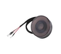 YSQIFBABD Third Brake Light Round 3rd Auxiliary Brake Light 12V Taillight High Low Beam Stop Indicator Rear Driving Tail Lamp Waterproof for Car Pickup ATV