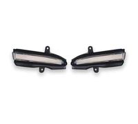 YSQIFBABD Turn Signal Lamp 1 Set LED Dynamic Turn Signal Side Mirror Blinker Indicator For Mazda CX-4 CX3 CX5 2016-2019 Facelift(Clear Shell)