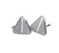 YSQIFBABD Turn Signal Lamp Amber Front Turn Signal Side Marker Lamp For KANGOO II Mod.Bj. 2008-2013 LED Dynamic Smoked Lens(Dynamic Crystal)
