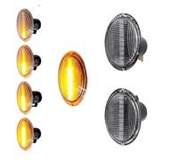 YSQIFBABD Turn Signal Lamp Car Led Dynamic Side Marker Turn Signal Light 2007(Dynamic Crystal)