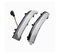 YSQIFBABD Turn Signal Lamp For VW For Jetta For Saveiro Spacefox LED Dynamic Turn Signal Light Side Mirror Sequence Indicator(Dynamic Crystal)