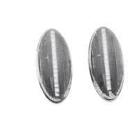 YSQIFBABD Turn Signal Lamp LED Turn Signal Side Marker Lights Blinker Lamp For Citroen For Berlingo For Xsara C1 C2 C3 C4 C5(Dynamic Crystal)