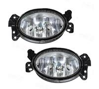 YSQOFD LED Front Fog Lights 1698201656 For Benz C/E/CLS/G GL/M/R Class 1698201556 1Pair Front Halogen Fog Lamps Lights Cover Driving Lamp(With Bulb)