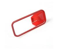 YSQOFDNFD Car Interior Car Interior Copilot Storage Box Handle Decoration Cover for Jeep for Renegade 2016 Up for Compass 2017-2020(Red)