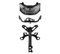 YSQOFDNFD Motorcycle Spotlights Motorcycle Front Headlight Fairing Stay Bracket For CBR900RR For CBR929RR 2000-2001 LED Headlamp(With 2 Bracket)