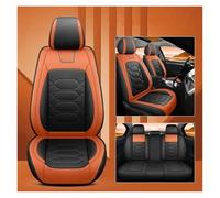 YSQOFDNFD Seat Protector 1 Set 5D Car Seat Covers For Subaru For Forester For Outback XV For Impreza For BRZ For Levorg For Legacy Interior Accessories Car Seat Covers(Black orange Standard)
