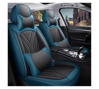 YSQOFDNFD Seat Protector 1 Set Universal Full Coverage Car Seat Cover For URV For Inspire For XRV For HRV For Pilot For Insight For Prelude Interior Accessories Car Seat Covers(Blue Black,LUXUry)