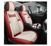 YSQOFDNFD Seat Protector Car Seat Cover For A4 8P 8L For Sportback Q7 2007 For Q5 A4 B8 A5 A1 For Avant A6 C5 C6 C7 Interior Accessories Car Seat Covers(Beige Red)