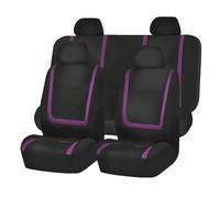 YSQOFDNFD Seat Protector For VOLVO C30 C70 S40 S60 S80 S90 V40 V50 V60 XC40 XC60 XC70 XC90 Fabric Car Seat Covers Auto Seat Cushion Cover Car Seat Covers(5Seats-Purple)