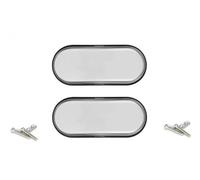 YSQOJF Brake Stop Light Truck LED Indicator Lights 12V-24V Side Marker Lamp for Bus Semi Trailer Van Beacon Signal Light 9Leds Clearace(2pcs White Light)