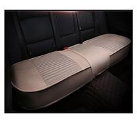 YSQOJF Breathable Car Seat Cover 9D Flax Seat Protection Cushion Four Seasons Universal Front And Rear Seat Anti-skid Pad Driver Mat Seat Protectors(Beige back row)
