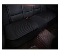 YSQOJF Breathable Car Seat Cover 9D Flax Seat Protection Cushion Four Seasons Universal Front And Rear Seat Anti-skid Pad Driver Mat Seat Protectors(Black back row)