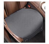 YSQOJF Car Cushion Suede Ultra-thin Perforated Breathable Anti-skid Car Seat Cover All Seasons Car Seat Cushion Pad Seat Protectors(Grey 1 front)