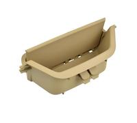 YSQOJF Car Door Handle Cover 51417250306 Car Accessories Beige Front Left Door Interior Inner Handle Pull Trim for BMW F25 F26 X3 X4 2011-2017 Car Door Pull Handle(Beige A)