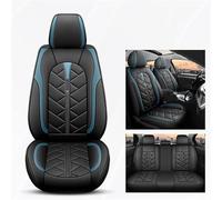 YSQOJF Car Seat Cover Sets For Freed Universal Waterproof Full Set Leather Car Seat Covers Interior Accessories Vehicle Seat Covers(Blue)