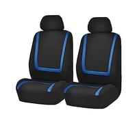 YSQOJF Car Seat Cover Universal Fit Most Cars Covers For Daewoo For Matiz For Gentra For Nexia Front Seat Proetect Covers Seat Protectors(Blue Black)