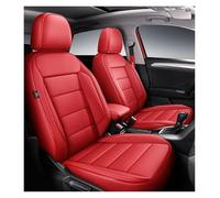 YSQOJF Car Seat Covers For VW For T-ROC 2018-2021 Leather Auto Luxury Full Set Interior Parts Automotive Products Accessories Full Set Seat Covers(Red)