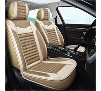 YSQOJF Car Seat Covers Set Car Seat Cover Linen Fiber For Chevy For Captiva For Sonic For Sail For Spark For Blazer For Epica For Cavalier For Trax For Aveo For Camaro Car Seat Covers(Beige,Standard)