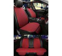 YSQOJF Car Seat Covers Set Car Seat Cover Seat Cushion For Citroen C4 For Picasso C3 C5 C6 DS4 DS5 DS6 DS7 CAR Accessories Front Row Back Row Car Seat Covers(Red,5 Seat)