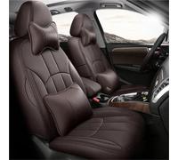 YSQOJF Car Seat Covers Set Custom Car Seat Cover For Hyundai For Tucson For Veloster For Elantra For Santa Fe Ix35 I30 Coupe For Azera For Rohens For Matrix For Equus Car Seat Covers(Coffee,Luxury)