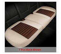 YSQOJF Car Seat Protection Breathable Car Seat Cover For Hyundai For I30 For Elantra Four Seasons General Seat Protectors(1 Pcs Back Brown)
