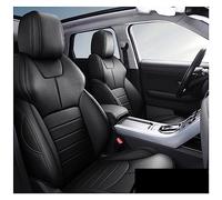 YSQOJF Custom Cowhide Car Seat Cover Cars 5 Seats For Land For Rover For Defender 2020-2023 For Range For Rover Car Accessories Seat Protectors(Black)