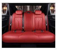 YSQOJF Custom Fit Car Seat Cover For Lexus For Nx300h 2022 Auto Luxury Waterproof Breathable Seat Protectors(Rear red)