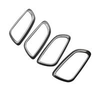 YSQOJF Door Handle Bowl Frame Cover Trim Fit for Dodge for Journey Jcuv 2013 2014 2015 2016 2017 2018 2019 2020 4pcs Carbon Fiber Color Car Styling Interior