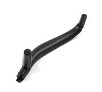YSQOJF Door Handle Interior 1pcs ABS Inner Interior Door Pull Handle Trim Cover Left Side for BMW X5 X6 F15 F16 2014-2018(Black)