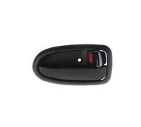YSQOJF Door Handle Interior Black Silver Interior Door Handle for Hyundai for Matrix for Lavita 2001-2010 OEM 82610-17000 82620-17000(Black Righ)