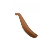 YSQOJF Door Handle Interior Door Front Rear Pull Handle Leather Outer Cover for BMW 5 Series G30 G31 for M5 F90 2017-2023(Champagne-Right)