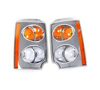 YSQOJF For Land For Rover For Range For Rover L322 2003 2004 2005 Car Front Euro Style Corner Light Auto Front Turn Signal Lamp Indicator Light Rear Brake Lamp(1pair)