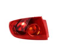 YSQOJF For Mazda 3 Sedan BK 2006-2012 Tail Light Rear Brake Lamp Turn Signal Auto Red Taillight Housing Without Bulb Rear Tail Light(Outside Only L)