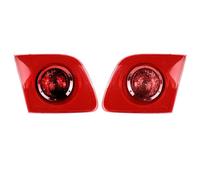 YSQOJF For Mazda 3 Sedan BK 2006-2012 Tail Light Rear Brake Lamp Turn Signal Auto Red Taillight Housing Without Bulb Rear Tail Light(Inside LH and RH)