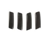 YSQOJF for Mercedes for Benz G-Class W463 G63 G500 2019-2020 Real Carbon Fiber Car Inner Door Armrest Handle Frame Cover Trim Accessories Car Styling Interior