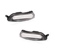 YSQOJF Indicator Turn Signal 2PCS Car Amber Strip Sequential Flash Side View Mirror Light For Chrysler 300 2011-2020 Turn Signal Blinker Light Assembly(Clear Lens)