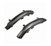 YSQOJF Indicator Turn Signal For Skoda For Octavia For MK2 For Superb B B6 3T 3T5 For Hatchback 2008-2014 2XLED Dynamic Blinker Turn Signal Mirror Light(Smoked)