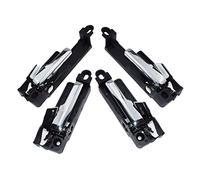 YSQOJF Inner Door Handle Interior Chrome Interior For For Fusion For Lincoln MKZ For Mercury For Milan Door Handle Car Inner 6E5Z5422600,6E5Z5422600A,6E5Z-5422601(Front Rear 4pcs)